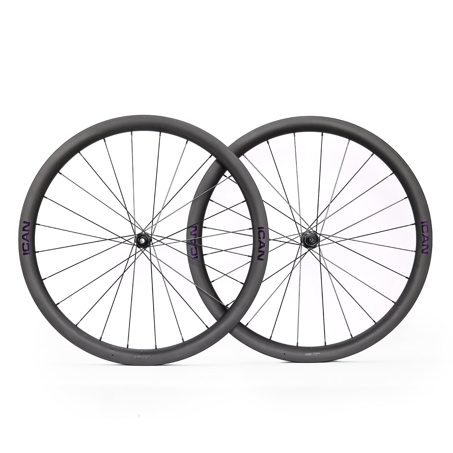 ICAN 700C G40 gravel wheels with DT-like ratchet system