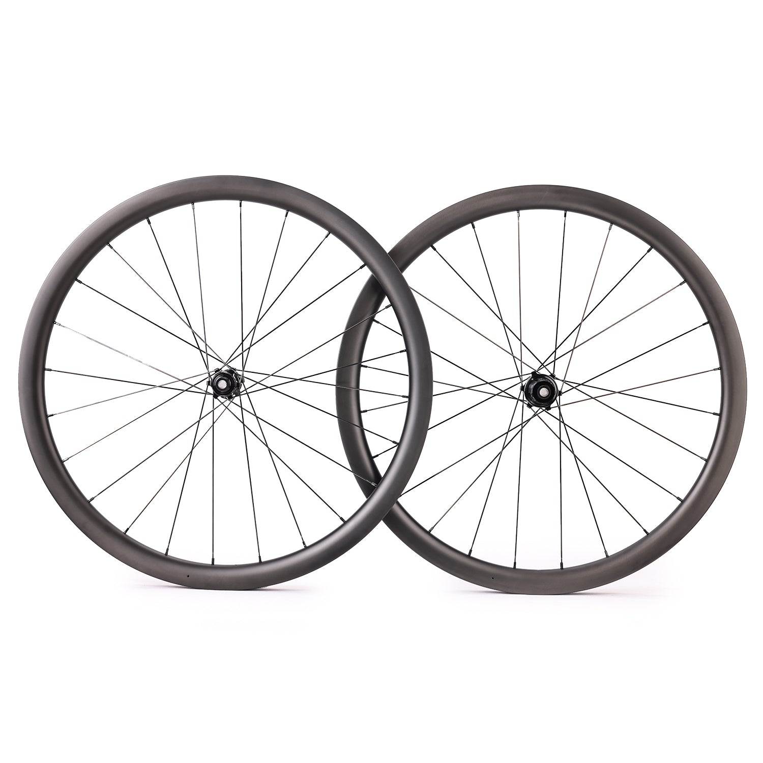 ICAN 650B G25 gravel wheels without logos