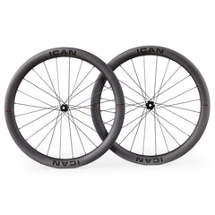 ICAN AERO 50 II disc wheels 23mm width with DT240EXP 36T