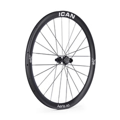 ICAN Aeris 40 disc carbone spoke wheelset 45T ratchet