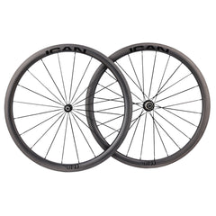 ICAN Alpha 40 rim brake wheels CN spokes
