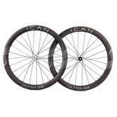 ICAN UTRA 50 disc road bike wheels with ceramic bearings