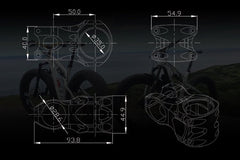 15/25/30mm Rise Carbon MTB-stuur