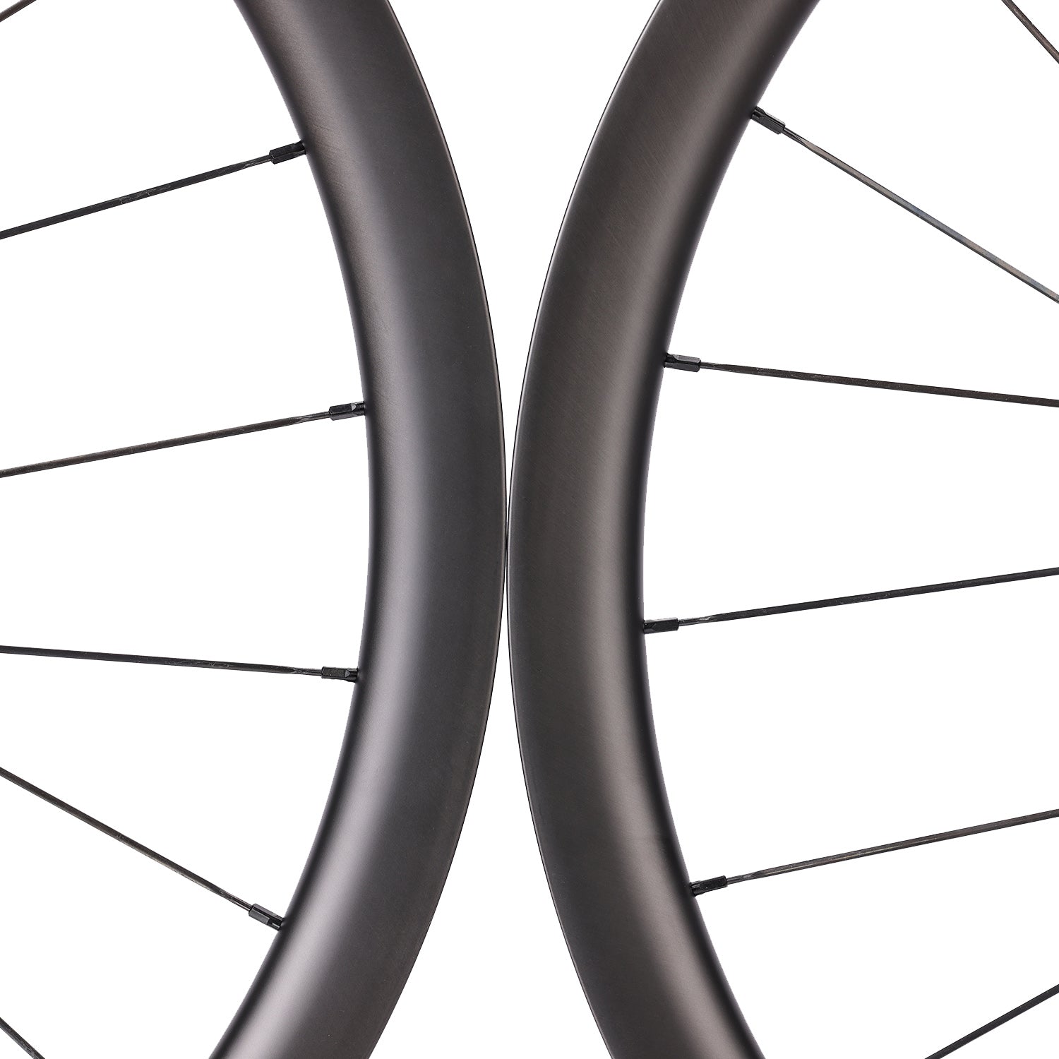 ICAN 650B G25 gravel wheels without logos