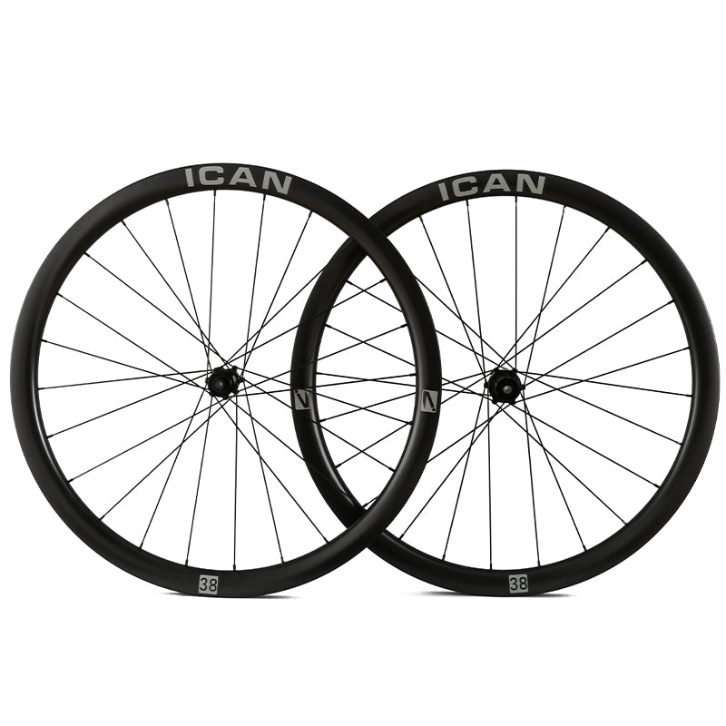 ICAN Carbon Disc Wheels Alpha 38 Disc 21mm Inner Width