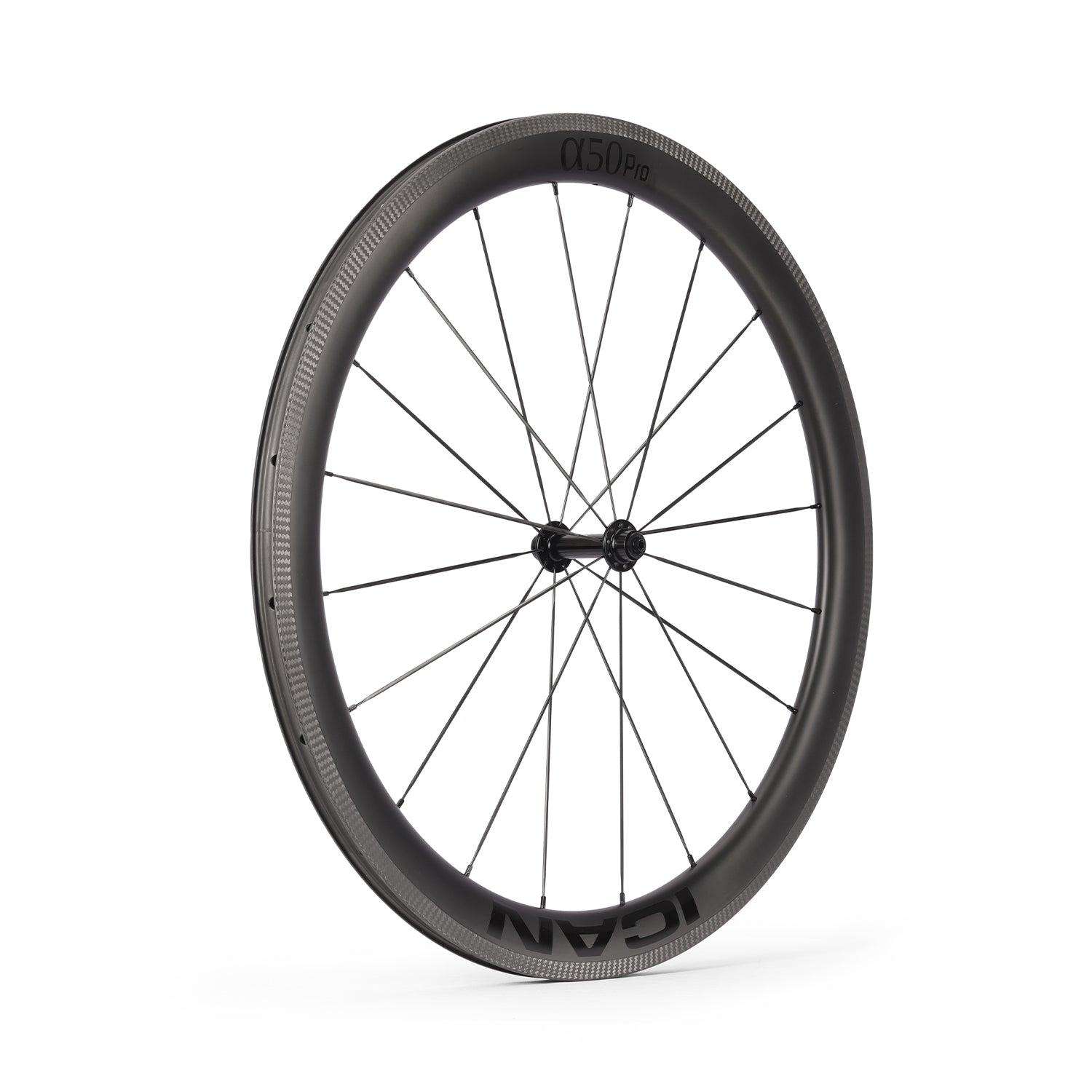 ICAN Alpha 50 pro rim brake carbon wheels R11 hub