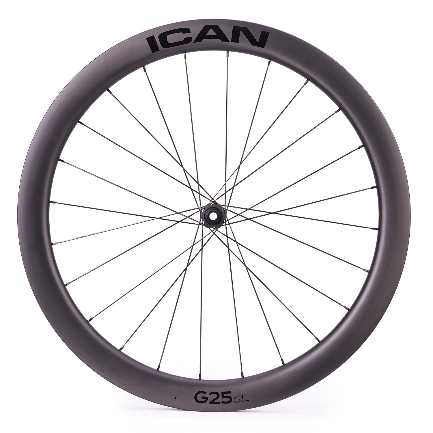 ICAN 700C G25 SL gravel wheels with DT Swiss hubs
