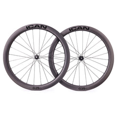 ICAN 700C G25 SL gravel wheels with DT Swiss hubs