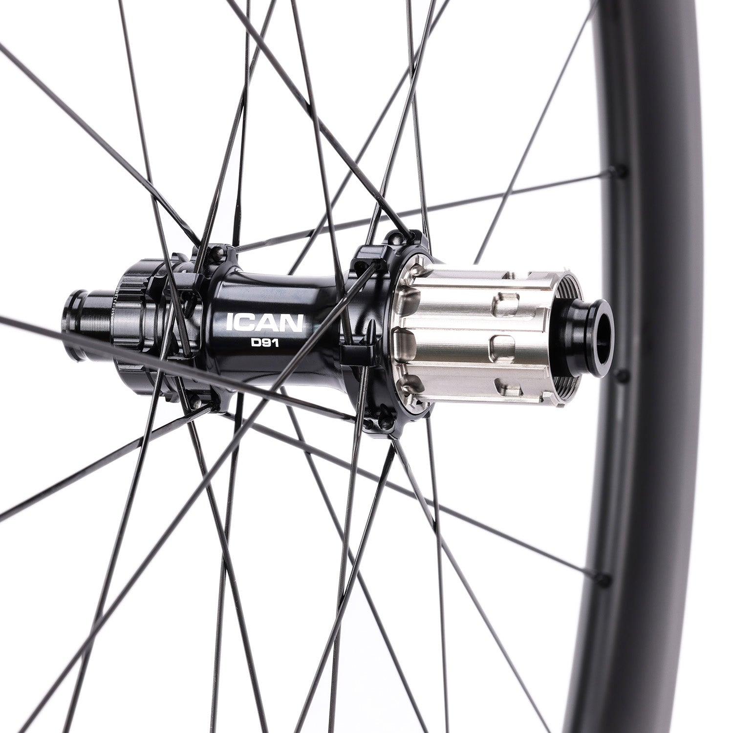 ICAN G27 SL gravel wheels with 45T ratchet system