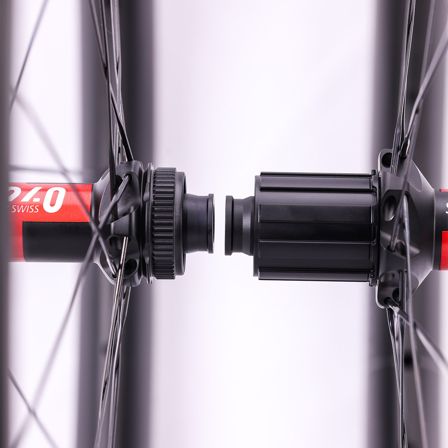 ICAN G27 SL gravel wheels with 45T ratchet system DT Swiss hubs