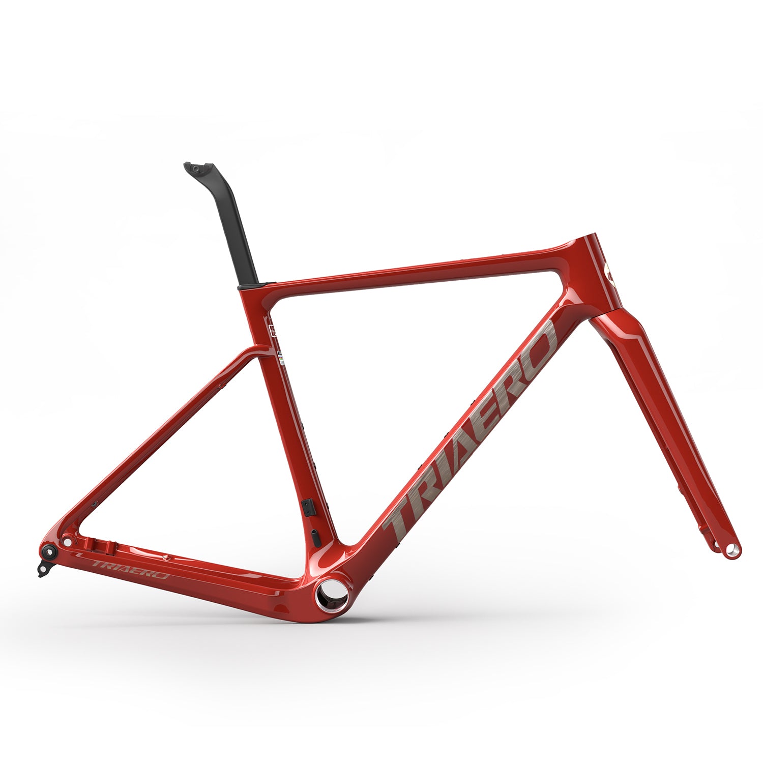 ICAN Graro UCI gravel bike frame without bolts