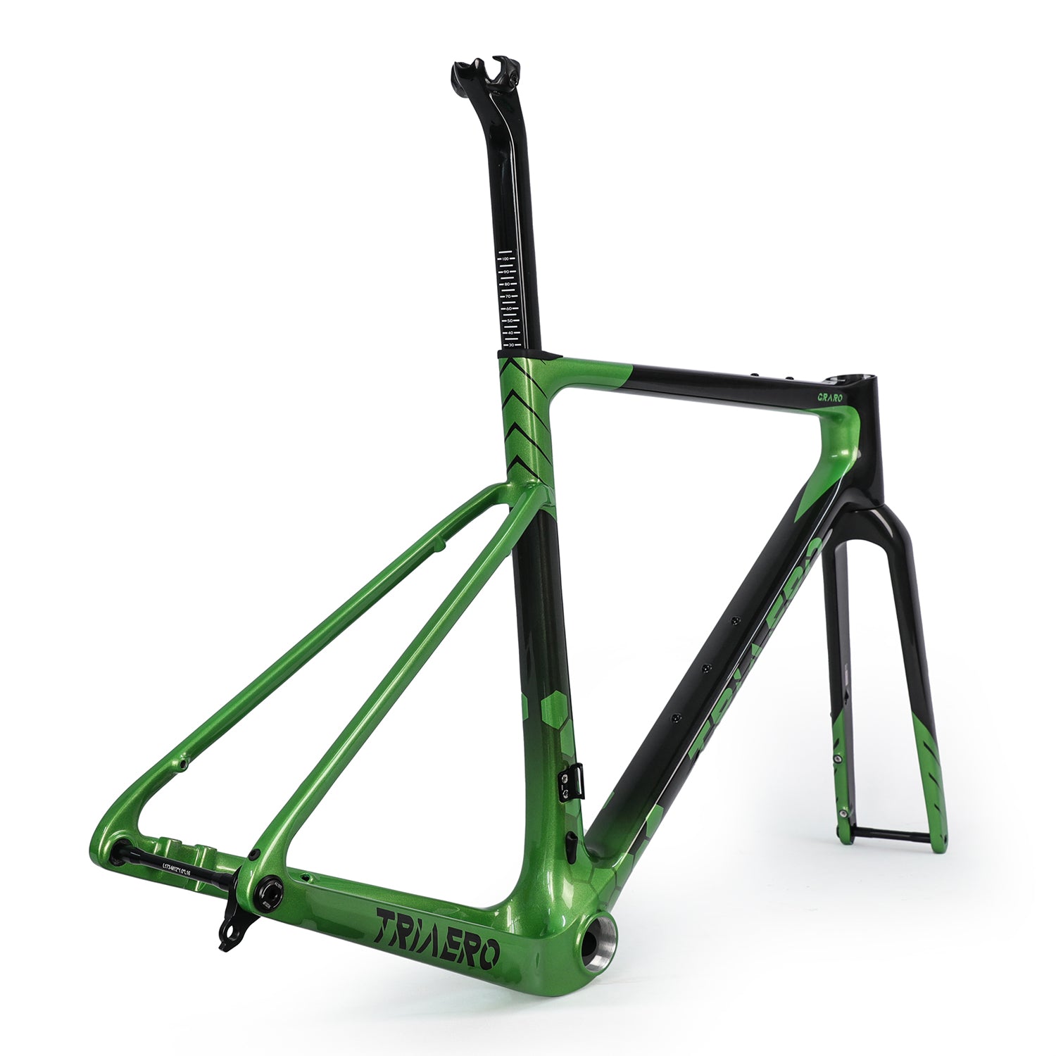 ICAN Graro UCI gravel bike frame without bolts